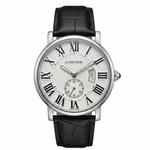 Cartier Ronde Men's Luxury Watch Strap And Date Display
