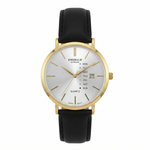 Emerald Supreme Luxury Quartz Watch Day And Date Display Premium Leather Strap