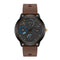 ICON Precision Hybrid Smartwatch Matte Black And Earth Brown