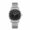Rado Centrix Silver Steel Watch Textured Ebony Dial