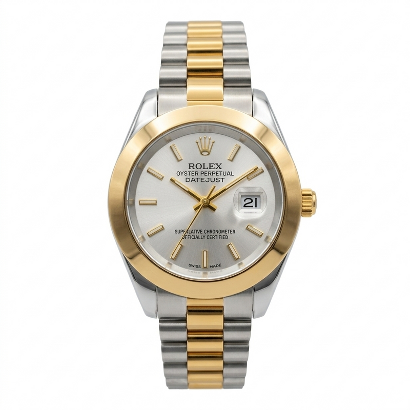 Rolex Oyster Perpetual Datejust Champagne Sunray Edition