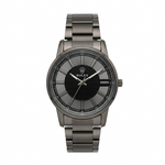 Rolex Oyster Style Steel Watch Slate Waffle Dial