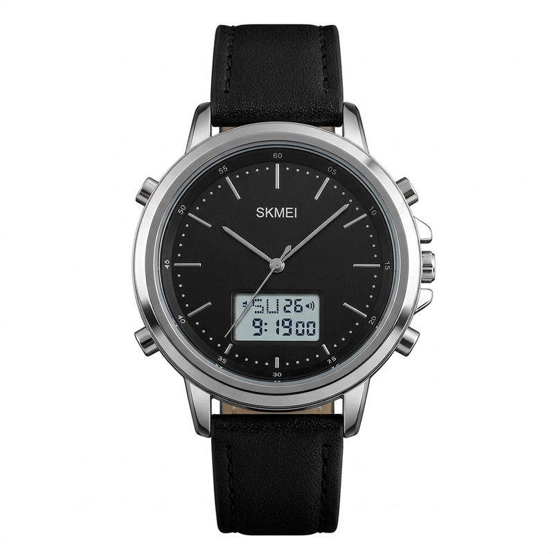 Skmei Men's Digital and Analog Dual Display Watch