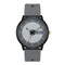 ICON Minimalist Classic Watch Black Dial Brown Leather Strap